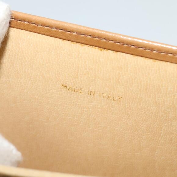 CELINE C Sulky Shoulder Bag Pvc Beige Gold - Picture 13 of 13